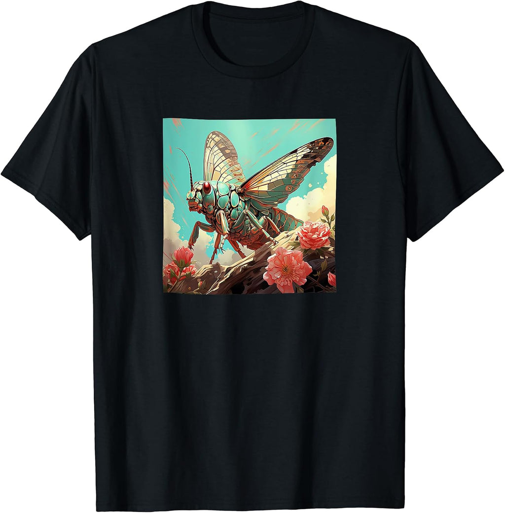 Locust Flowers Colorful Merch