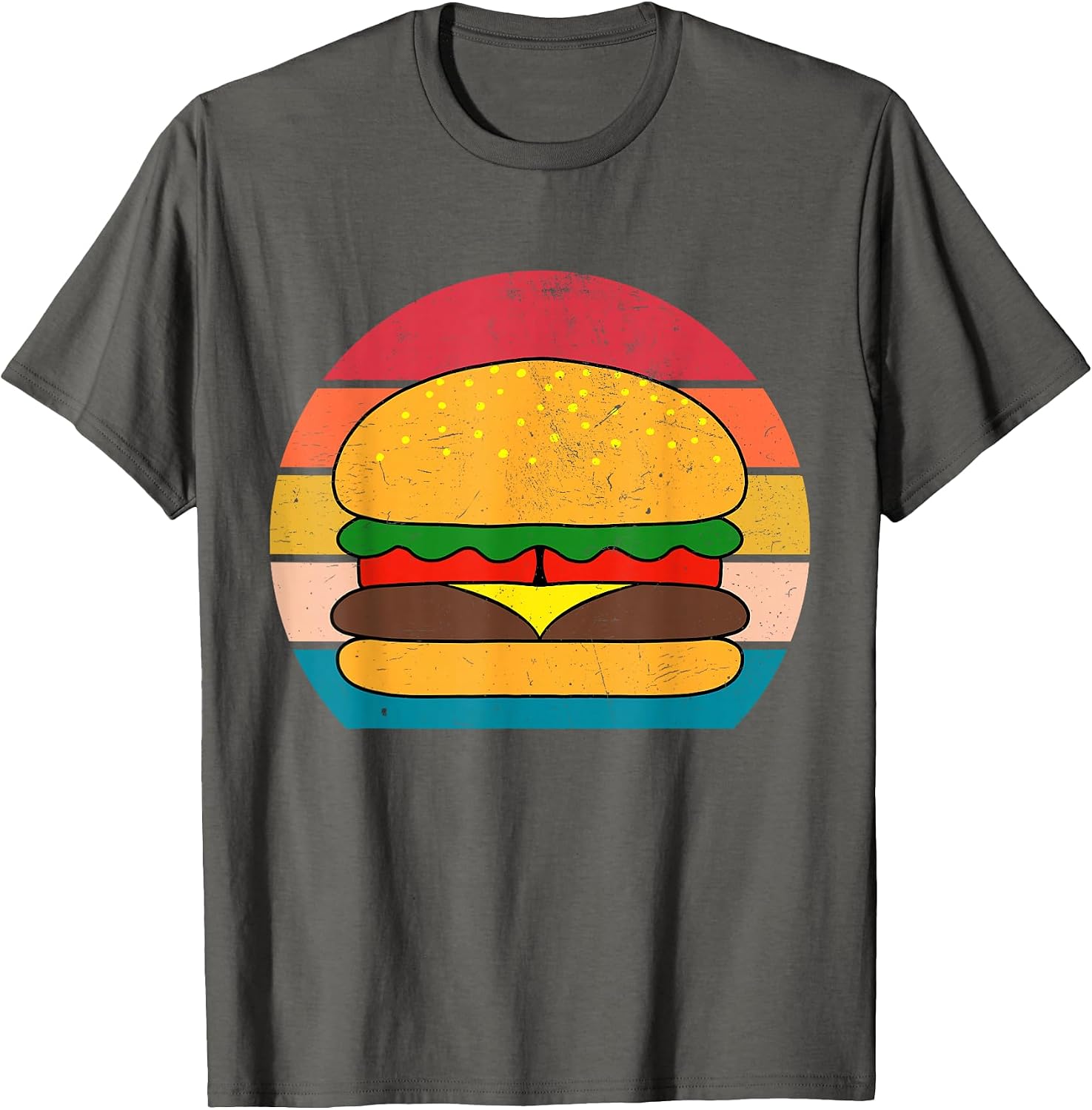 Minimalist Hamburger Burger Women Men Kids Girls