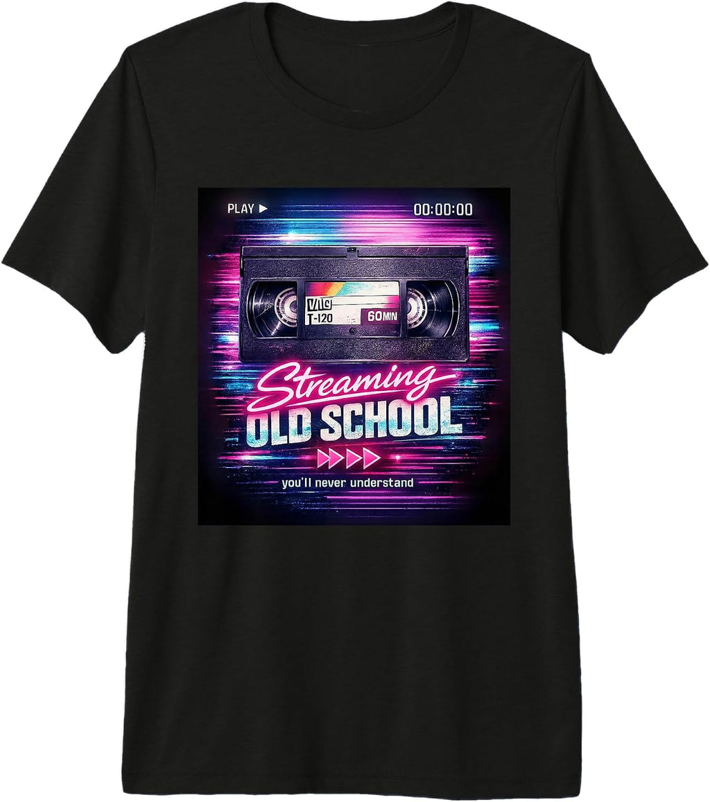 Retro movie Nostalgia Streaming Vintage Design