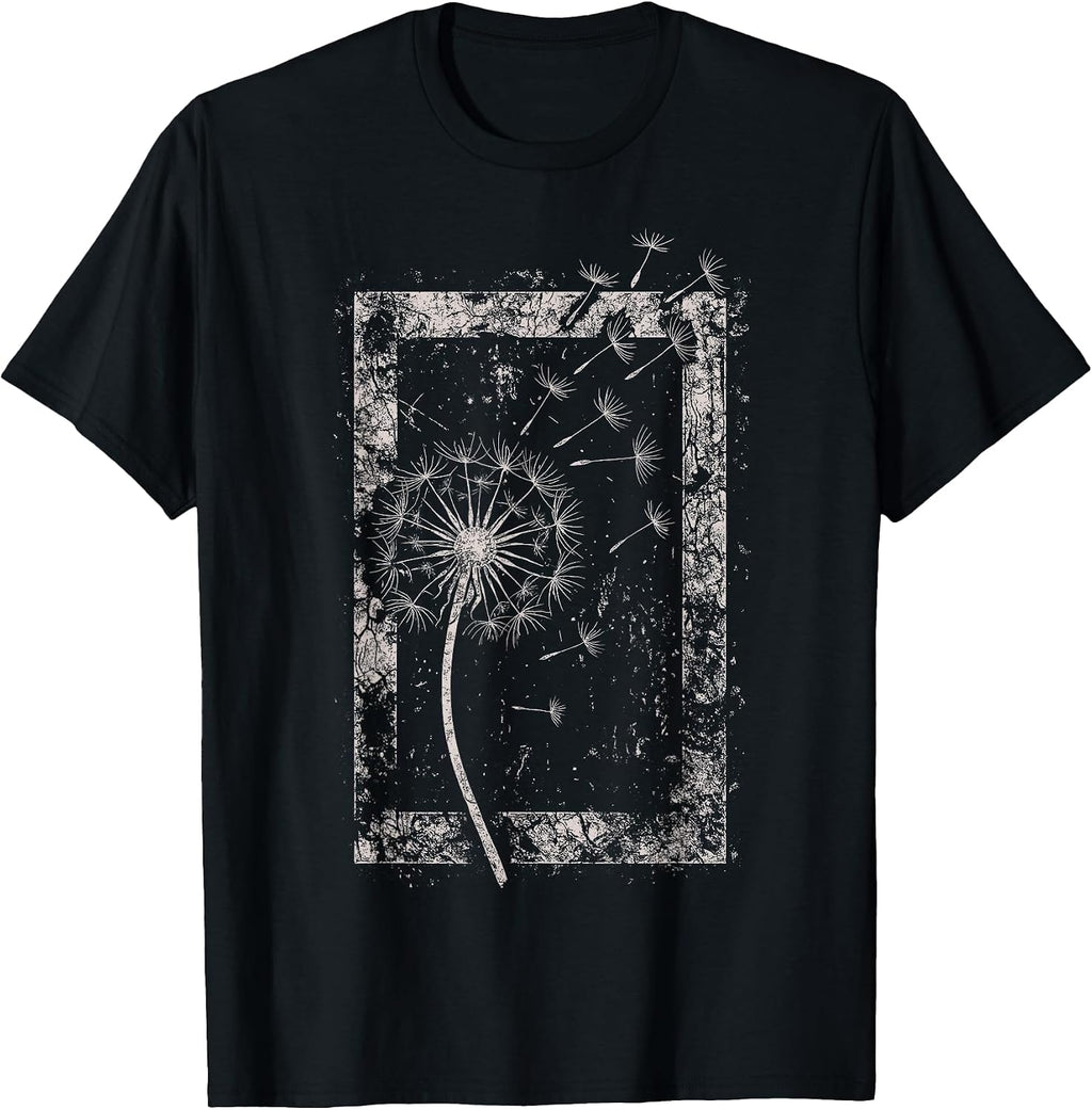 Flower Gothic Grunge Aesthetic Outfits For Women