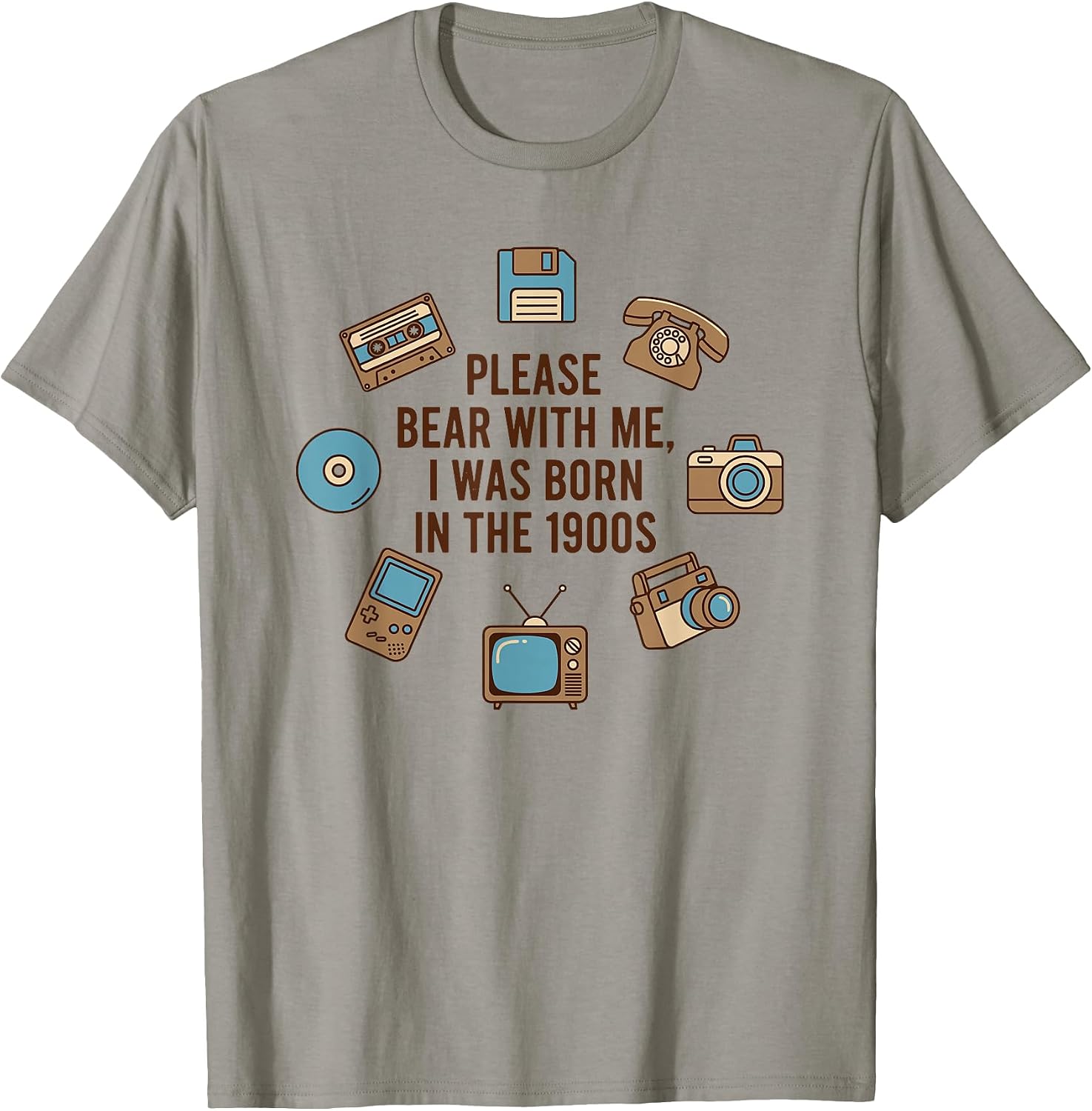 Vintage Tech Nostalgia Humor Merch.