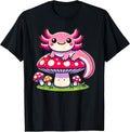 Anime Kawaii Axolotl Mushroom Apparel