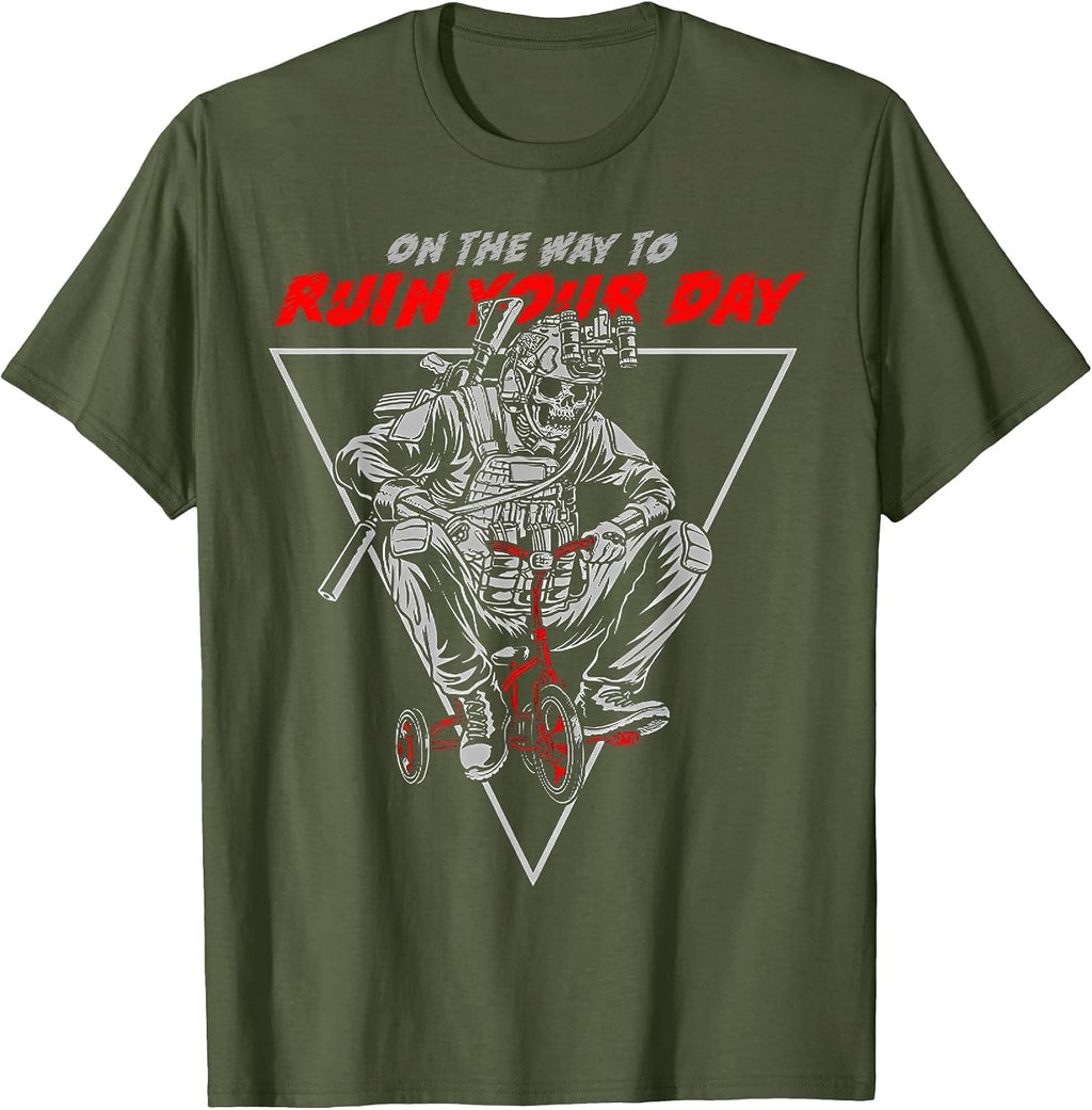 Funny On The Way To Ruin Your Day Tee Shirt