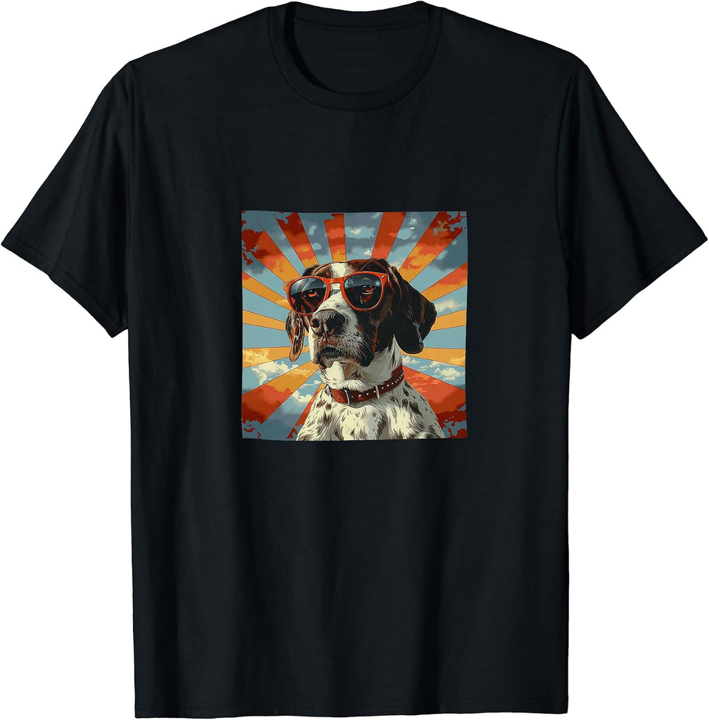 German Shorthaired Pointer Sunglasses Retro Merch