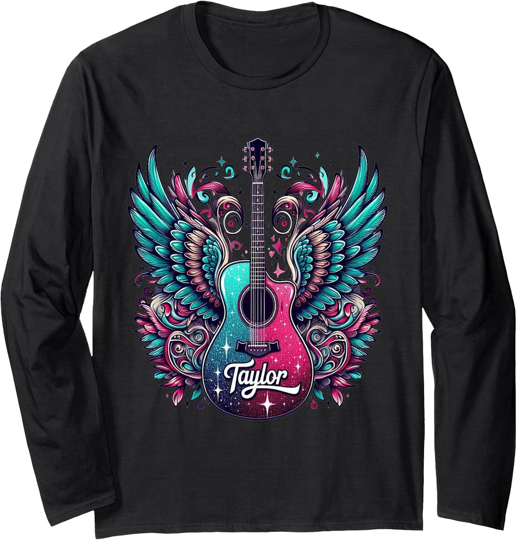 I Love Taylor Girl Groovy 80's