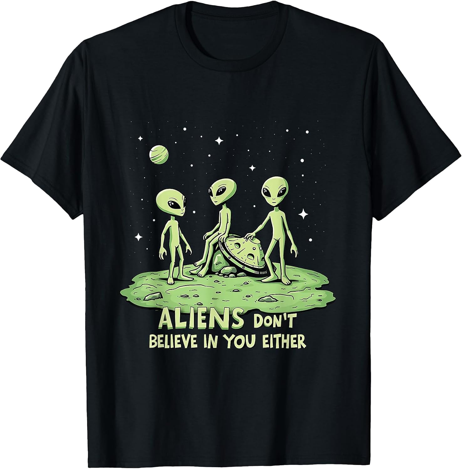 Funny UFO Fans Extraterrestrial Alien Design