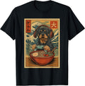 Cute Japanese Gaming Dog Apparel Gifts Graphic Tee