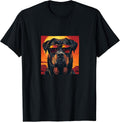 Rottweiler Sunglasses Retro Colorful Merch