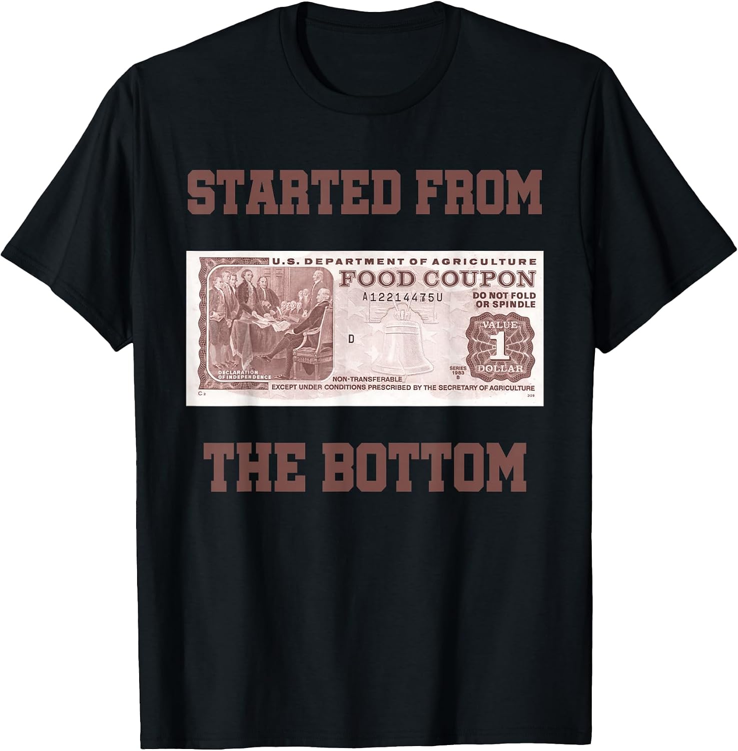 Started From Bottom Food Stamp Coupon