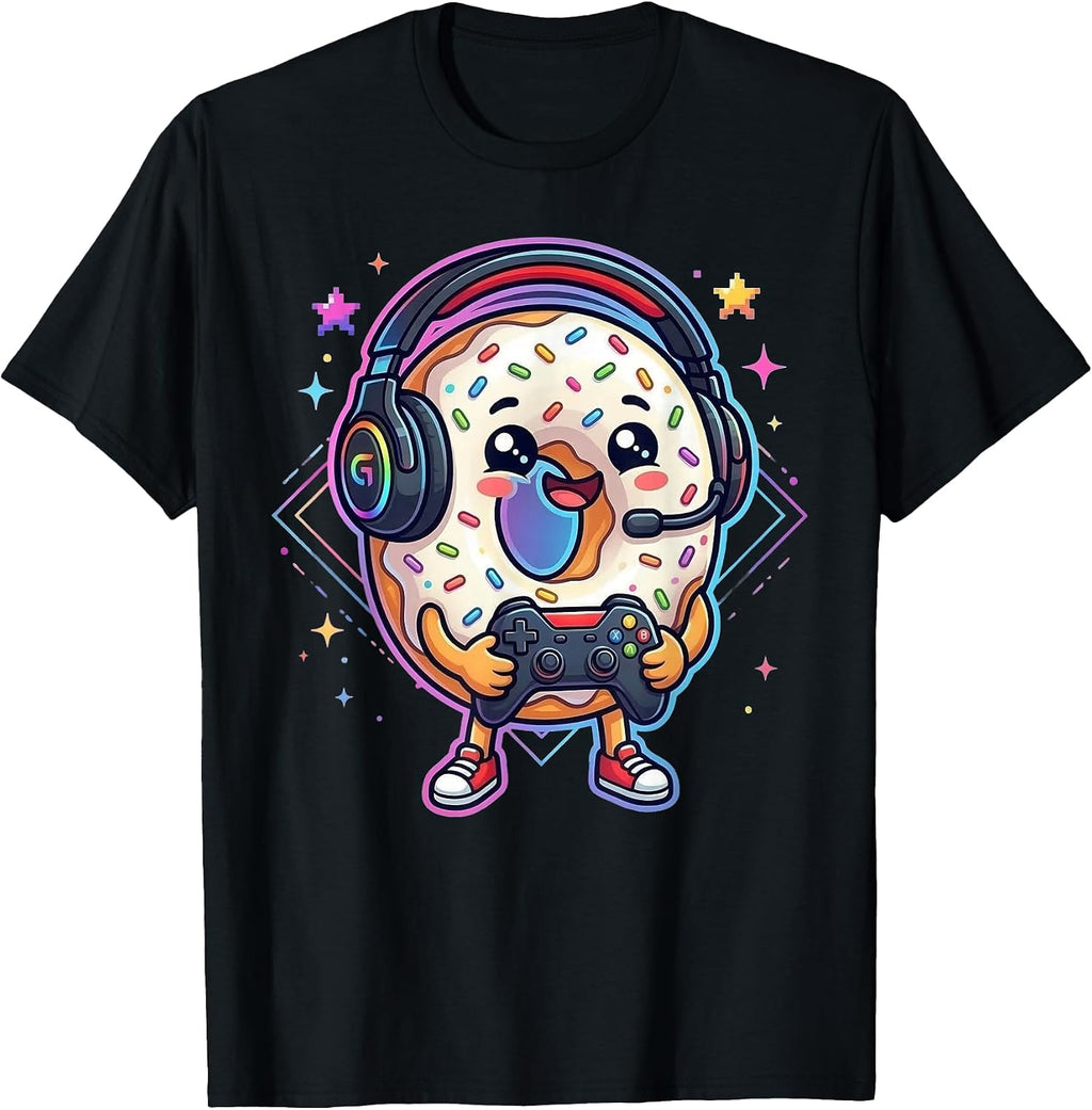 Kawaii Gaming Donut Apparel