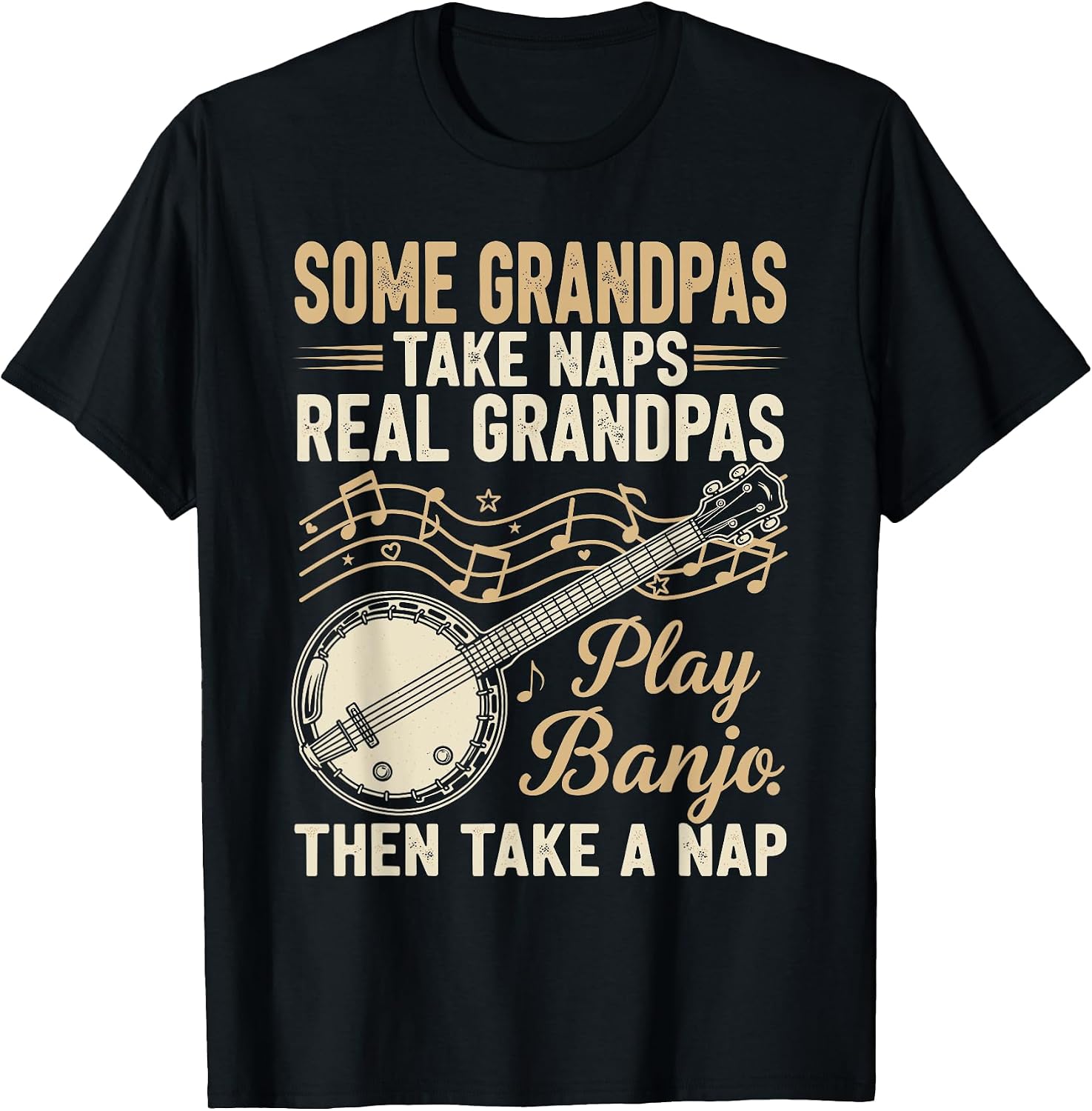 Real Grandpas Play Banjo Merch.