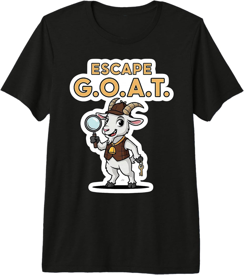 Escape GOAT Funny Escape Room Lover Merch