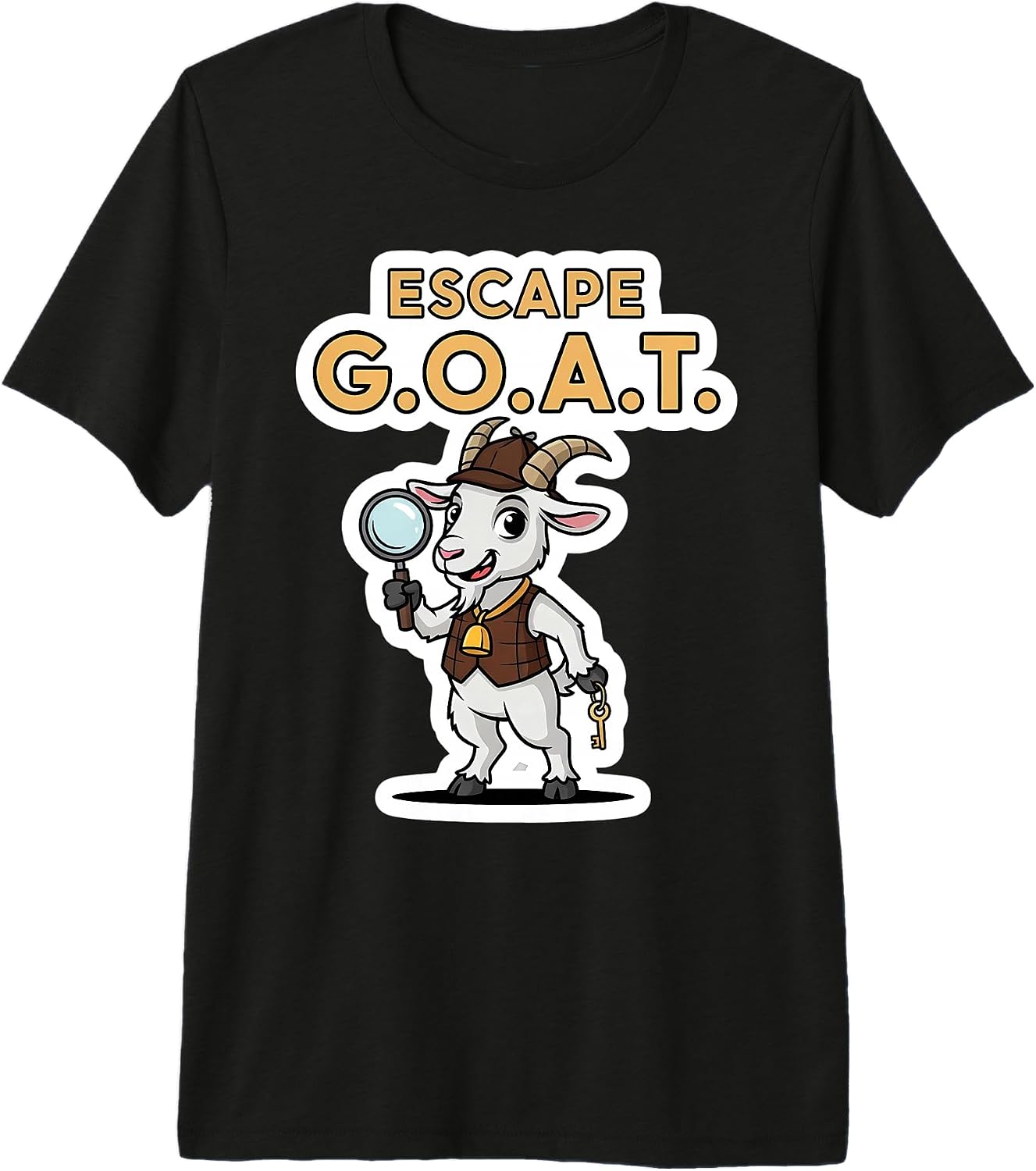 Escape GOAT Funny Escape Room Lover Merch