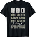 Vintage God Created Man & Woman Democrats Created