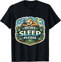 More Sleep Please Funny Sloth Sleeping PJ Merch