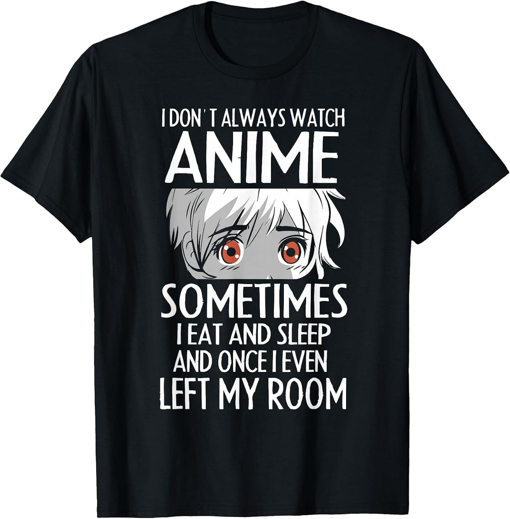 Anime Lover Merch T-Shirts For Teen Girls