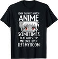 Anime Lover Merch T-Shirts For Teen Girls
