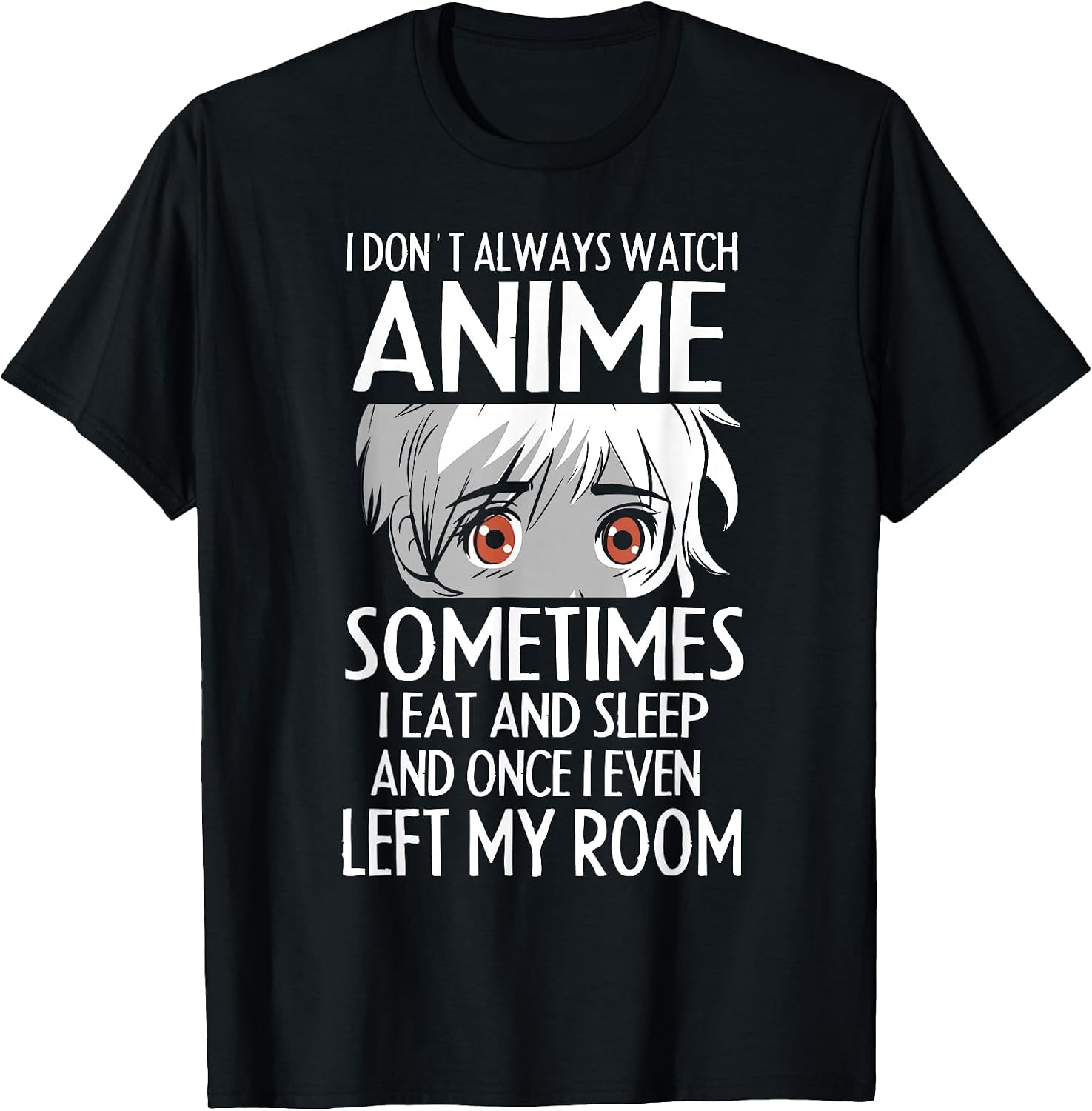 Anime Lover Merch T-Shirts For Teen Girls
