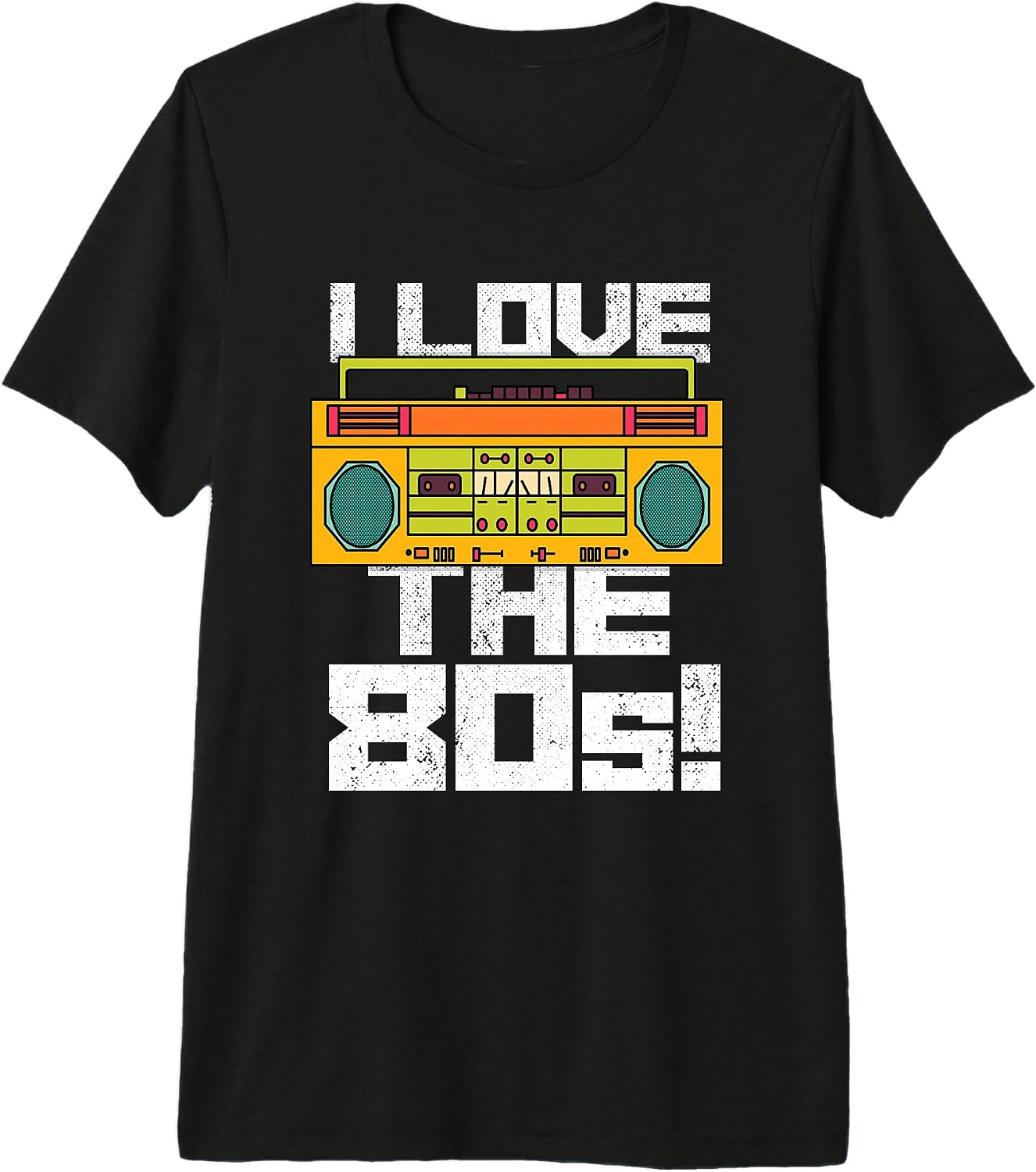 Retro 80s Pop Aesthetics Tees