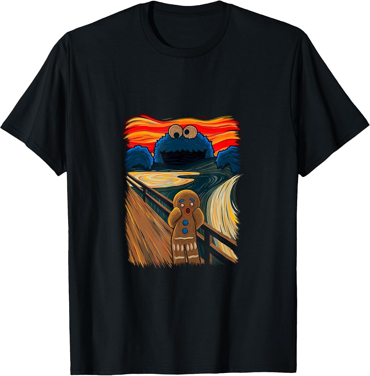 Cookie Muncher The Scream Munch Monster Joke