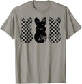 Checkerboard Easter Bunny Kids Boys Girls Teens