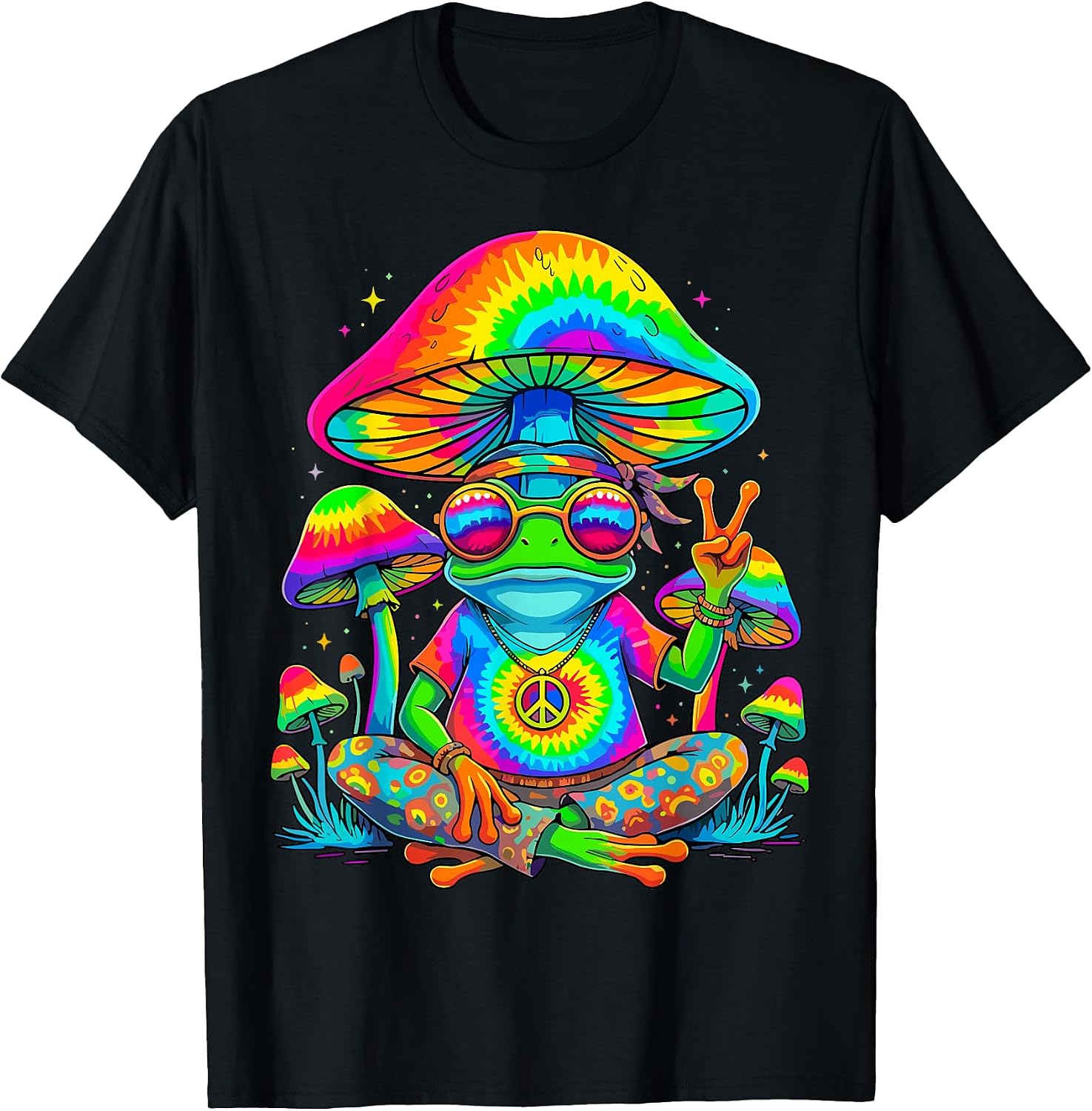 Funny Tie Dye Frog lover