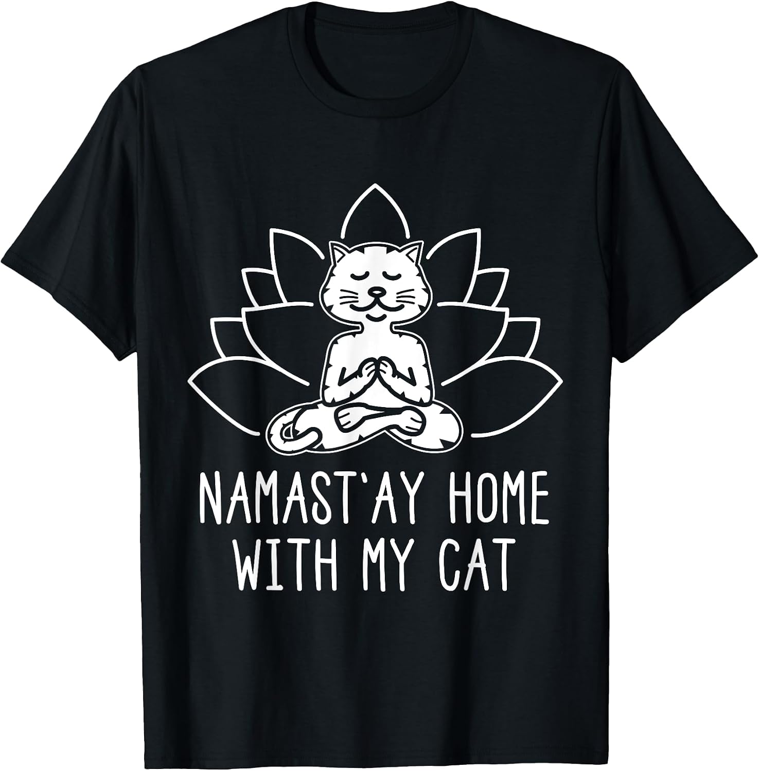 Cat Yoga Lover Meditation Gifts T-Shirt