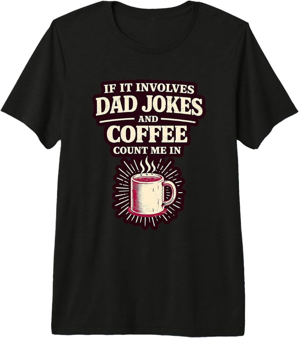 Funny Dad Jokes and Coffee Father