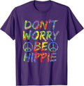 Happy Hippie Designs Don't Worry Be Hippy Shirts