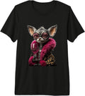 Whimsical Glam Canine Character Graphics Glasses