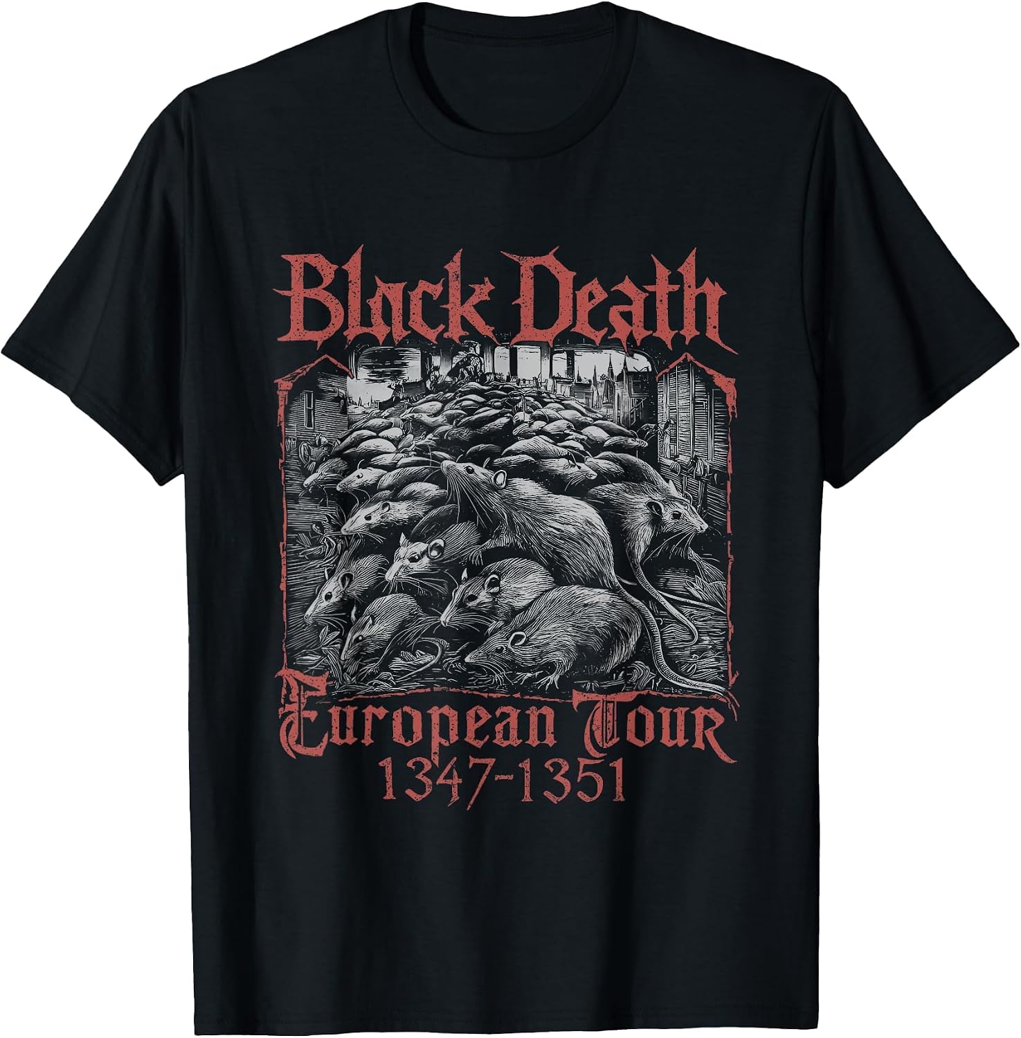 Black Death European Tour Plague Women Men Kids