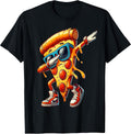 Dabbing Pizza Fun Cartoon Tee for Food Lovers