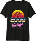 Born 2000 26th Birthday Retro 80's Style tee
