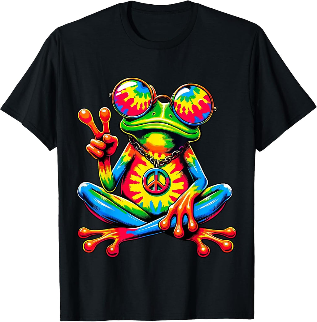 Magical Peace Frog Hippie Gifts