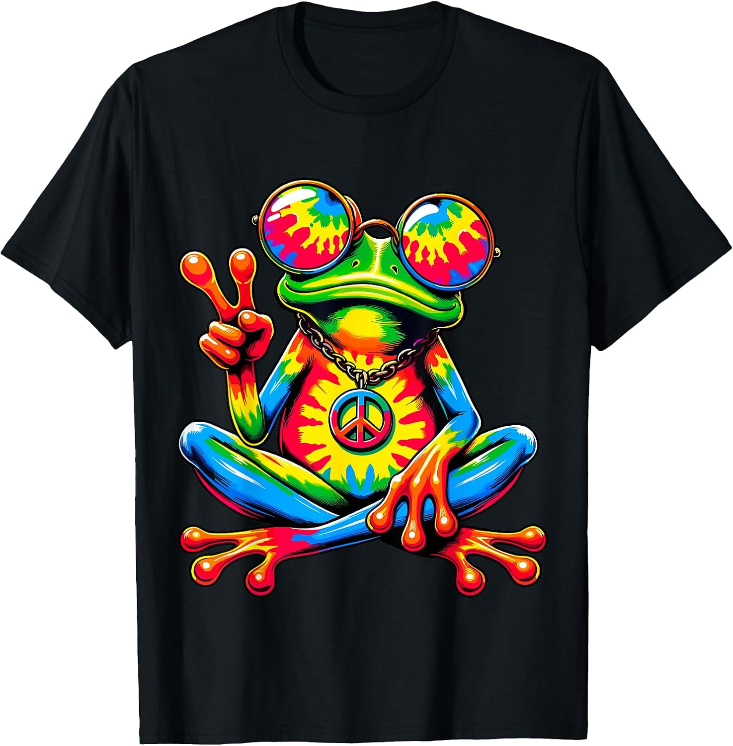 Magical Peace Frog Hippie Gifts