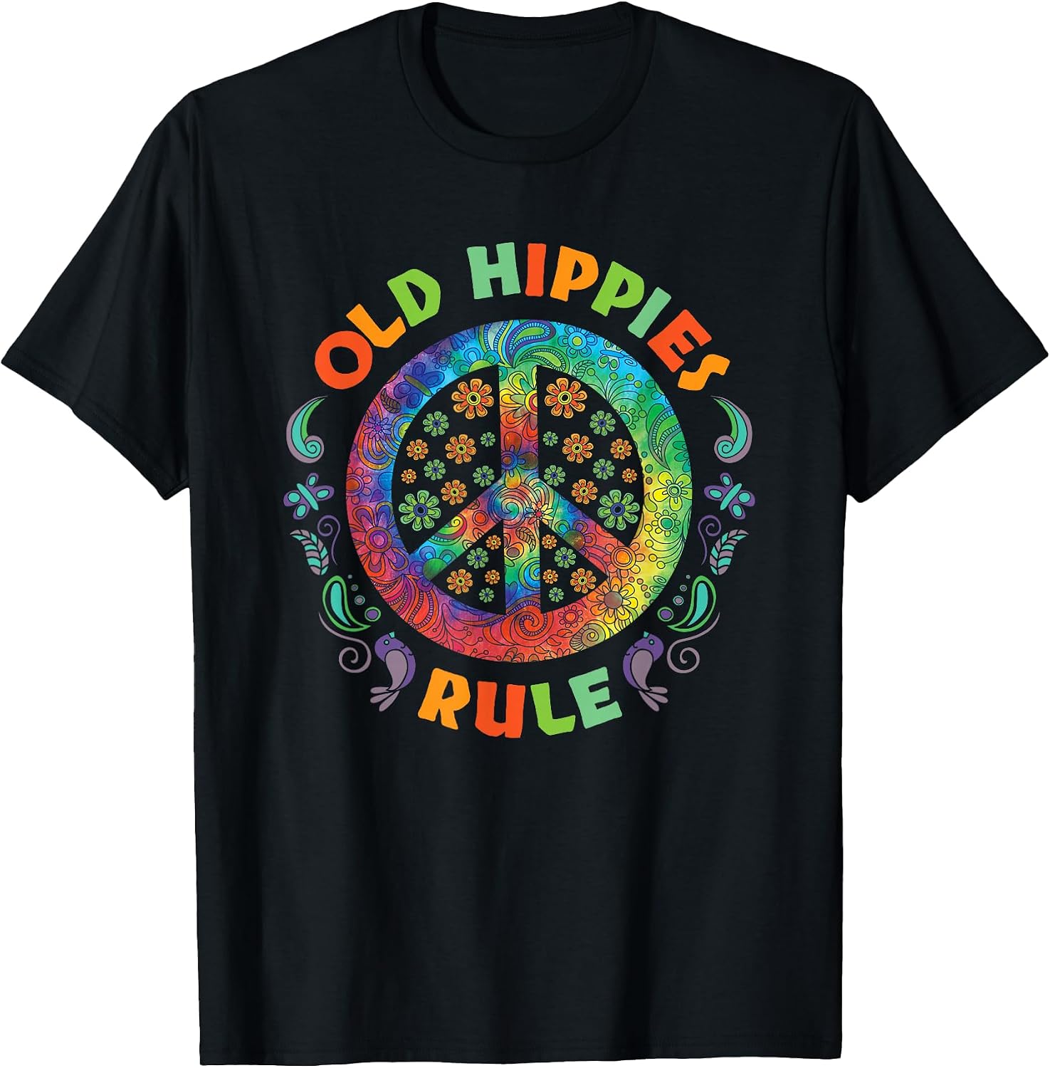 Old Hippies Costume Travel Tee