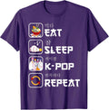 eat sleep k-pop repeat Korean music lover Kpop fan