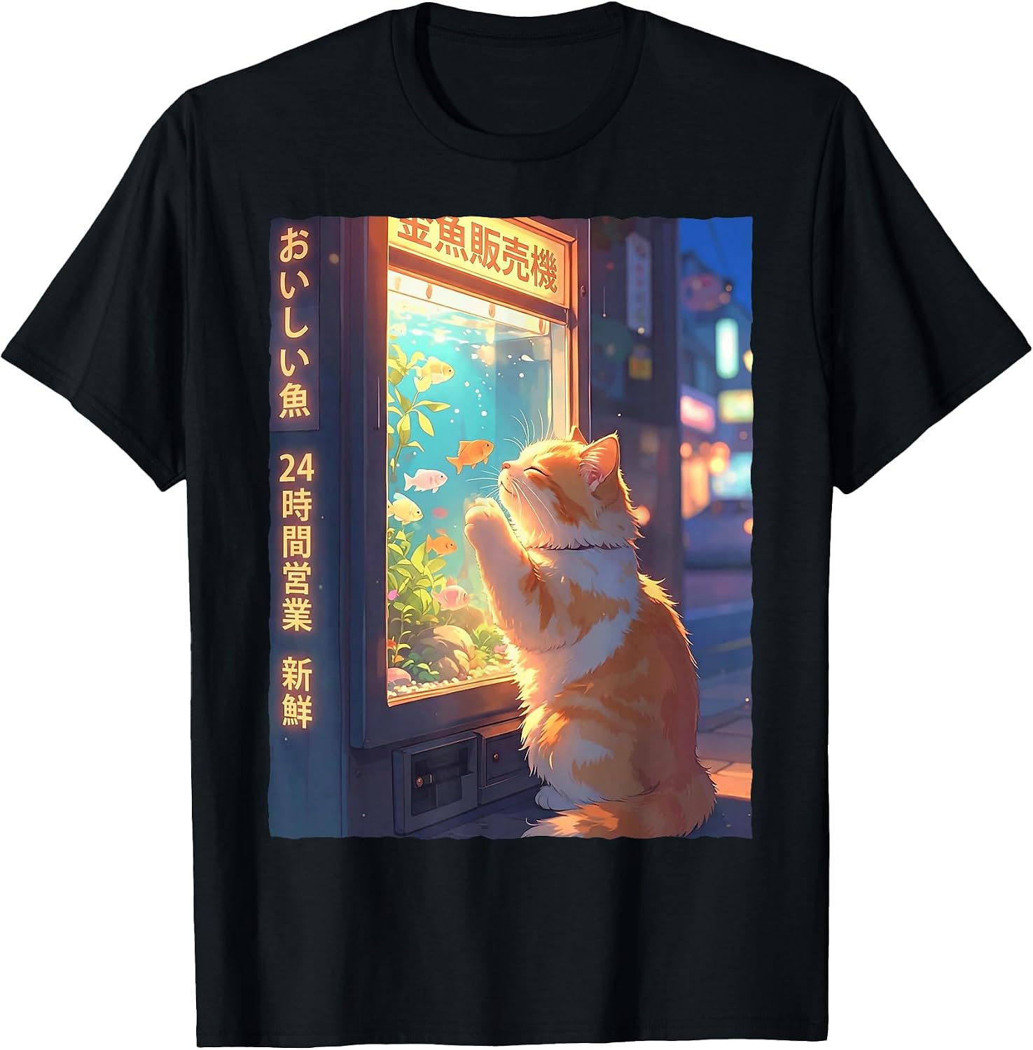Kawaii Anime Cat Japanese Goldfish Vending Machine