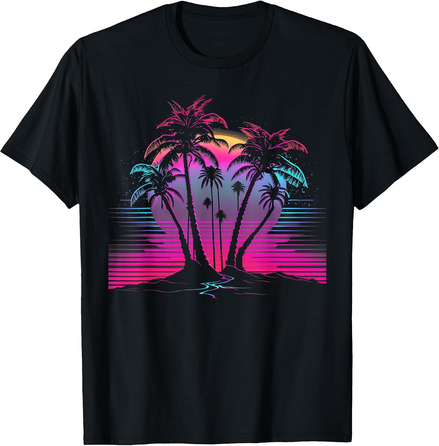 Palm Tree Vaporwave Retrowave Aesthetic Synthwave