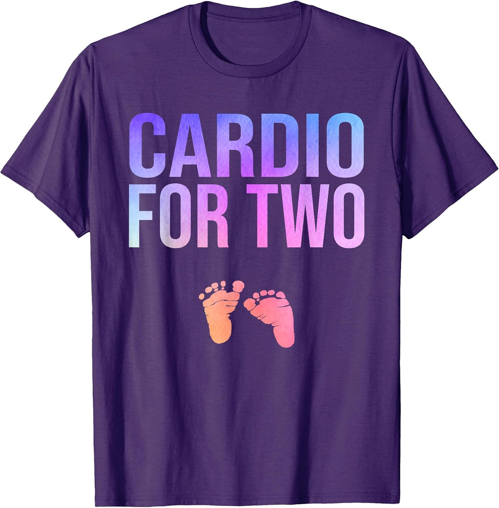 Funny Gifts Pregnancy Fitness Workout Tees