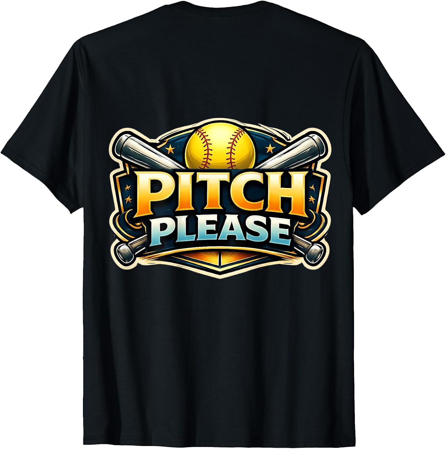 Pitch Please Funny Softball Player Pun Merch