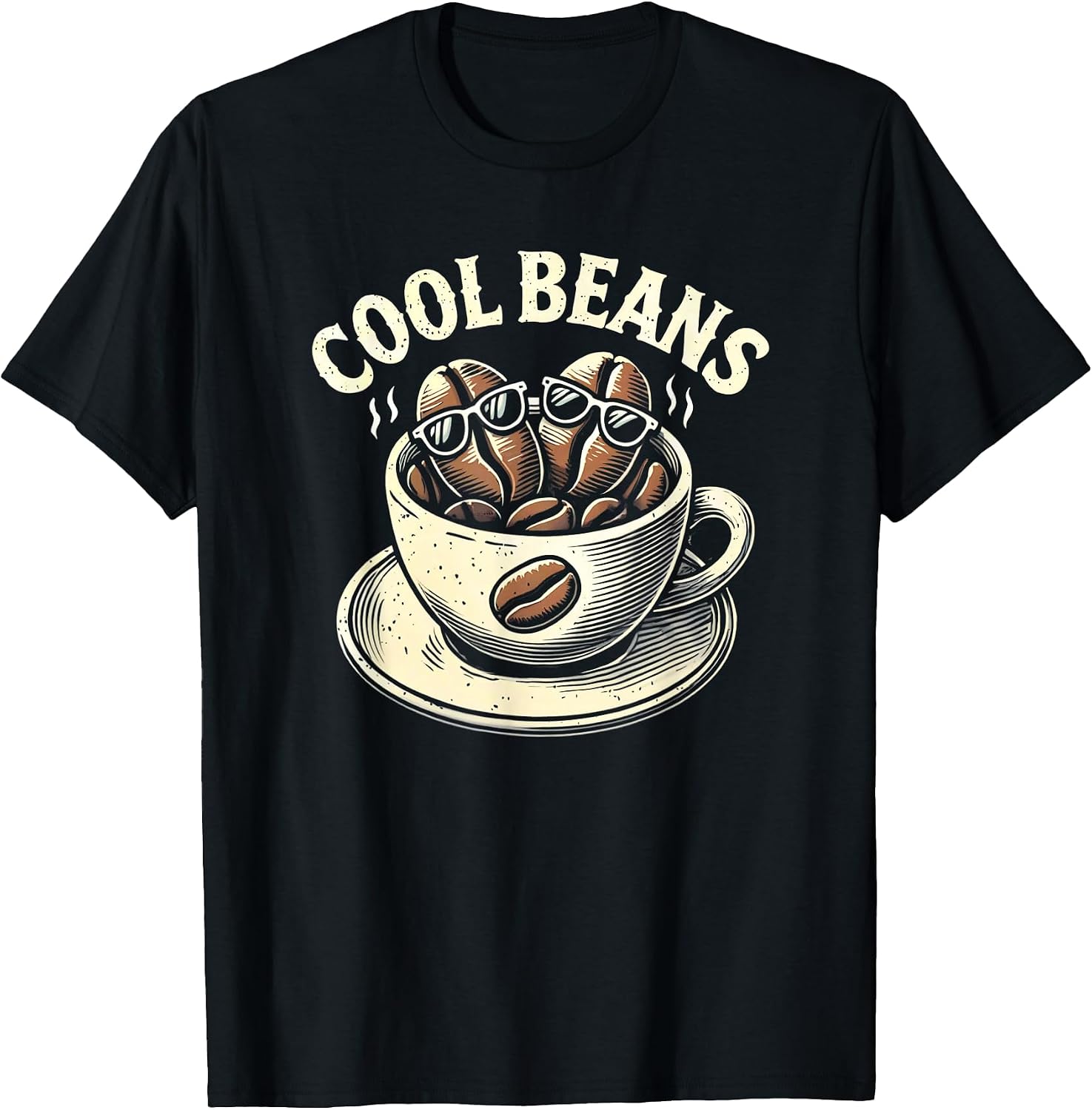 Retro Cool Beans Coffee Love