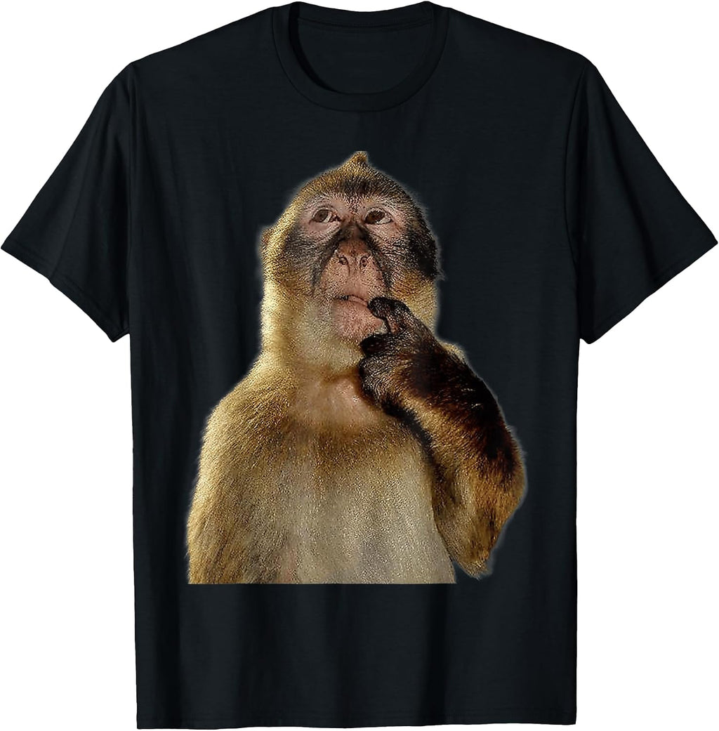 FUNNY Thinking Monkey MEME CUTE
