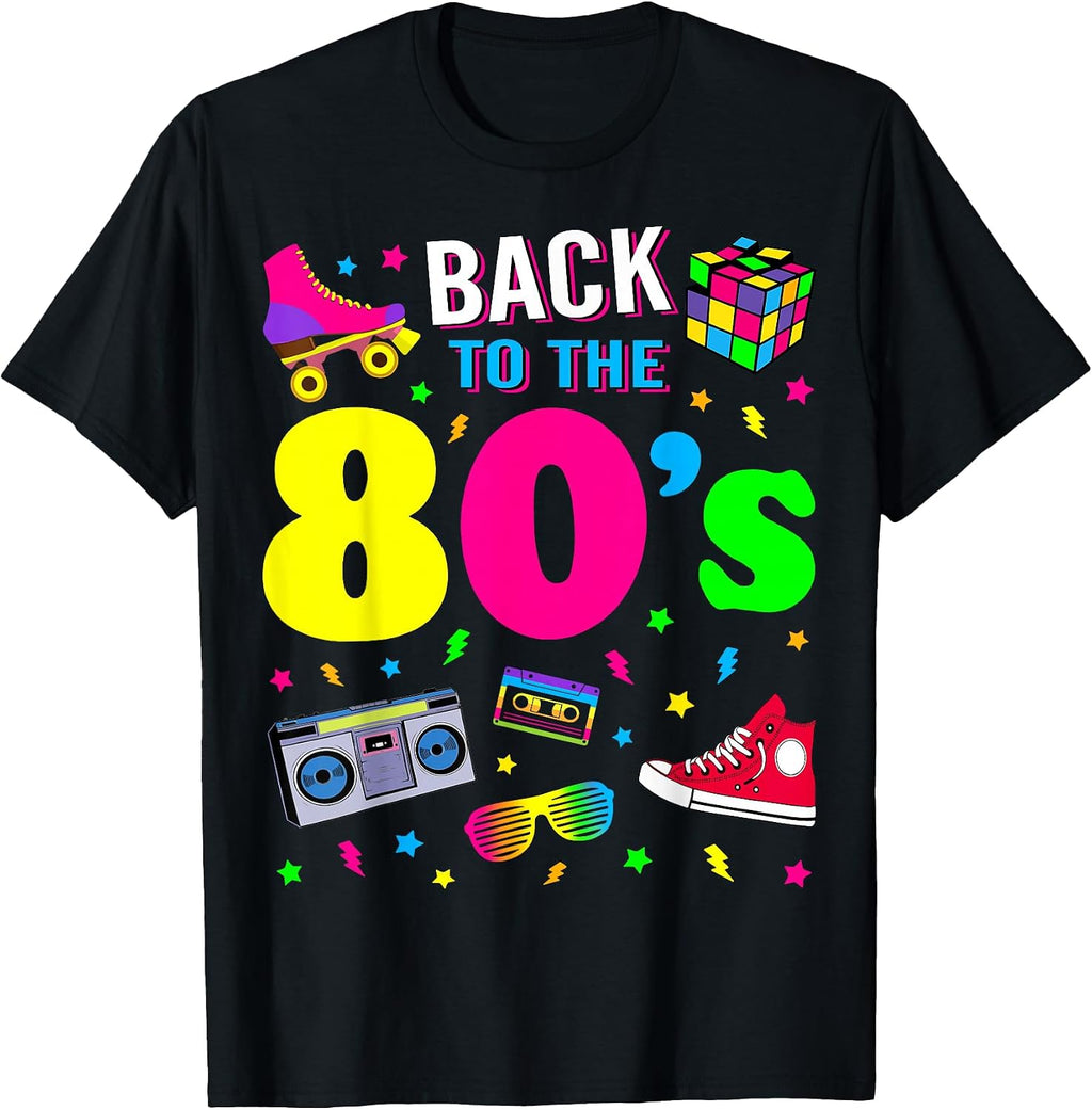 Retro Gifts Vintage 80s Costume Shirts