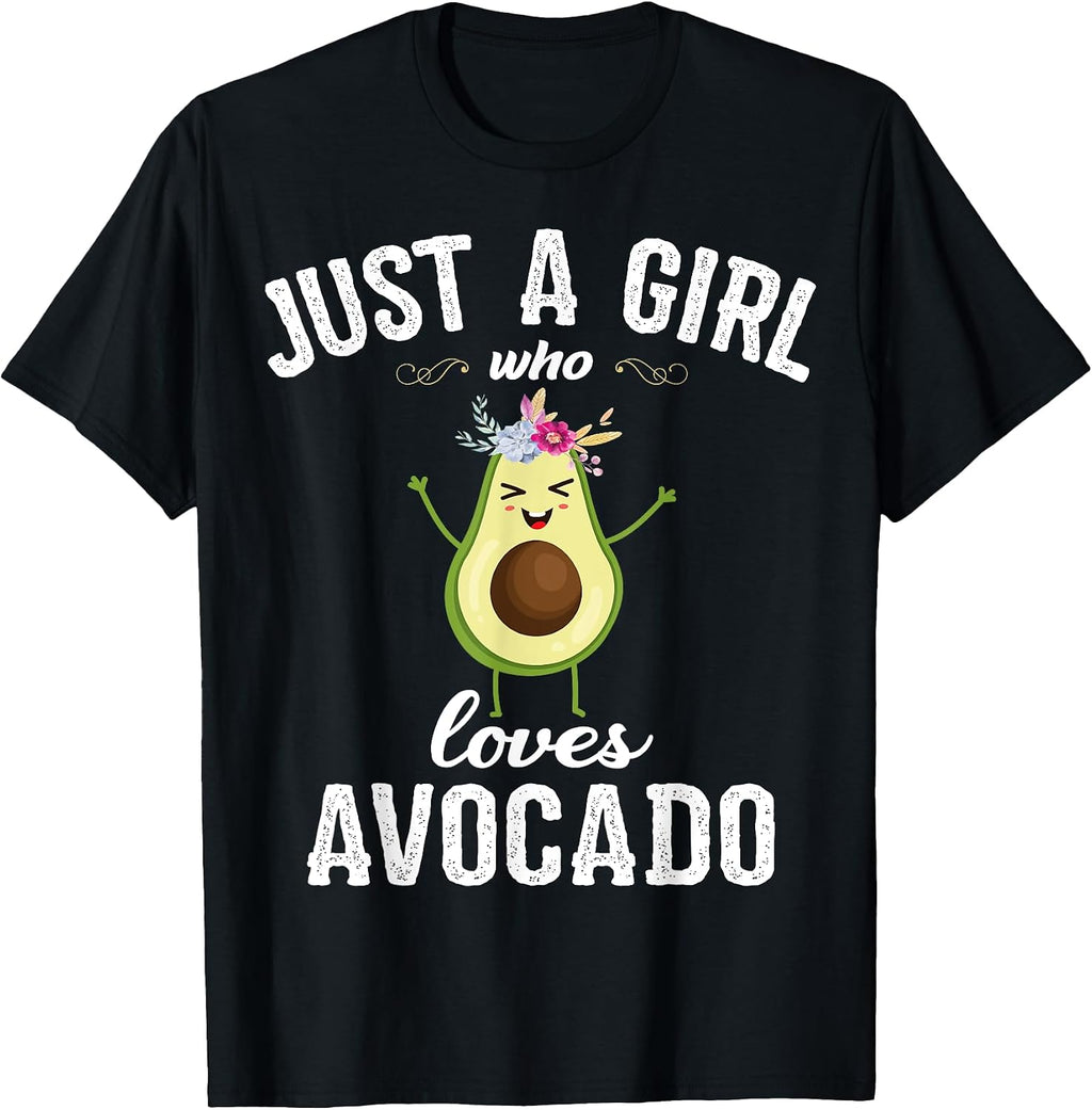 Just A Girl Who Loves Avocado Shirt Gifts