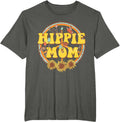 Retro Hippie Mom Tee Shirts for Women