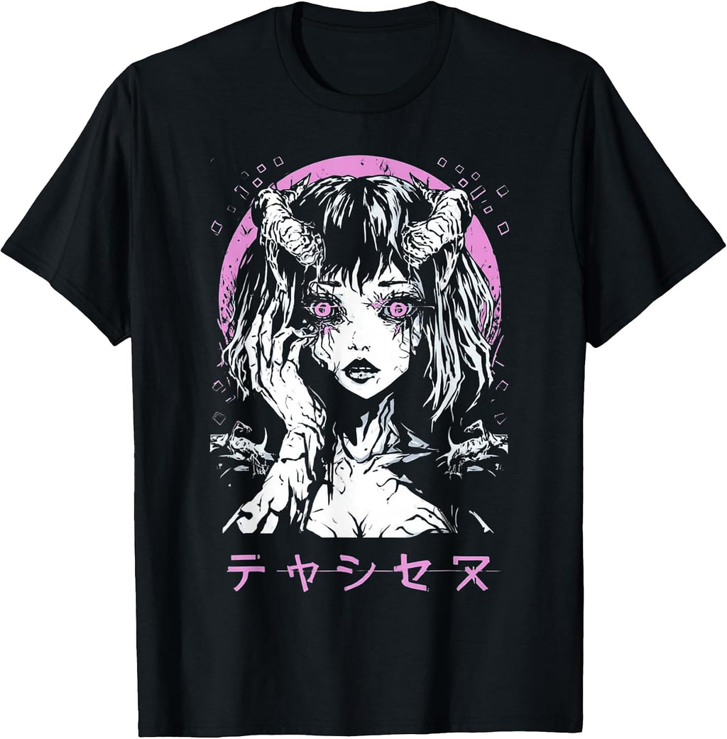 Alternative Vaporwave Gothic Sad Alt Grunge Woman