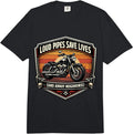 Loud Pipes Save Lives Motorcycle Merch