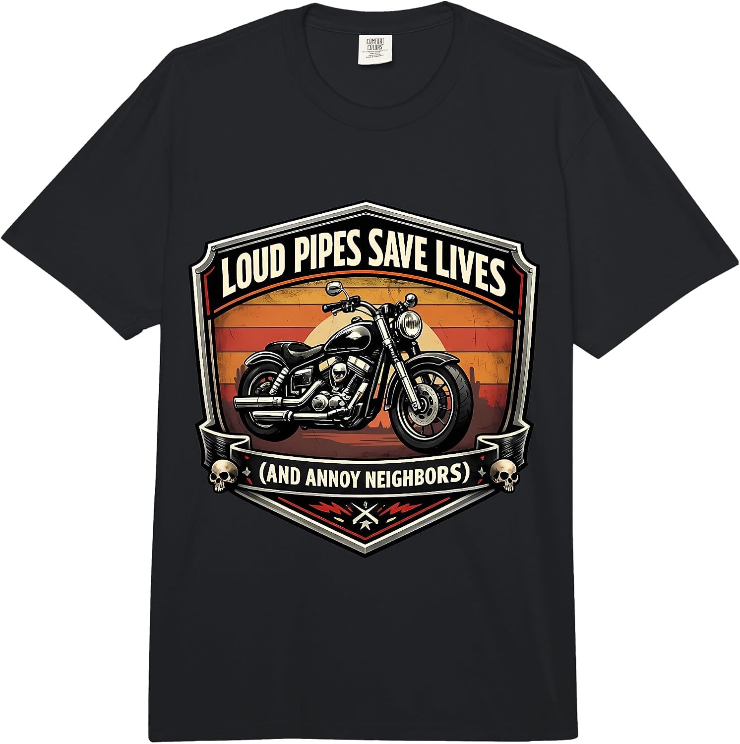 Loud Pipes Save Lives Motorcycle Merch