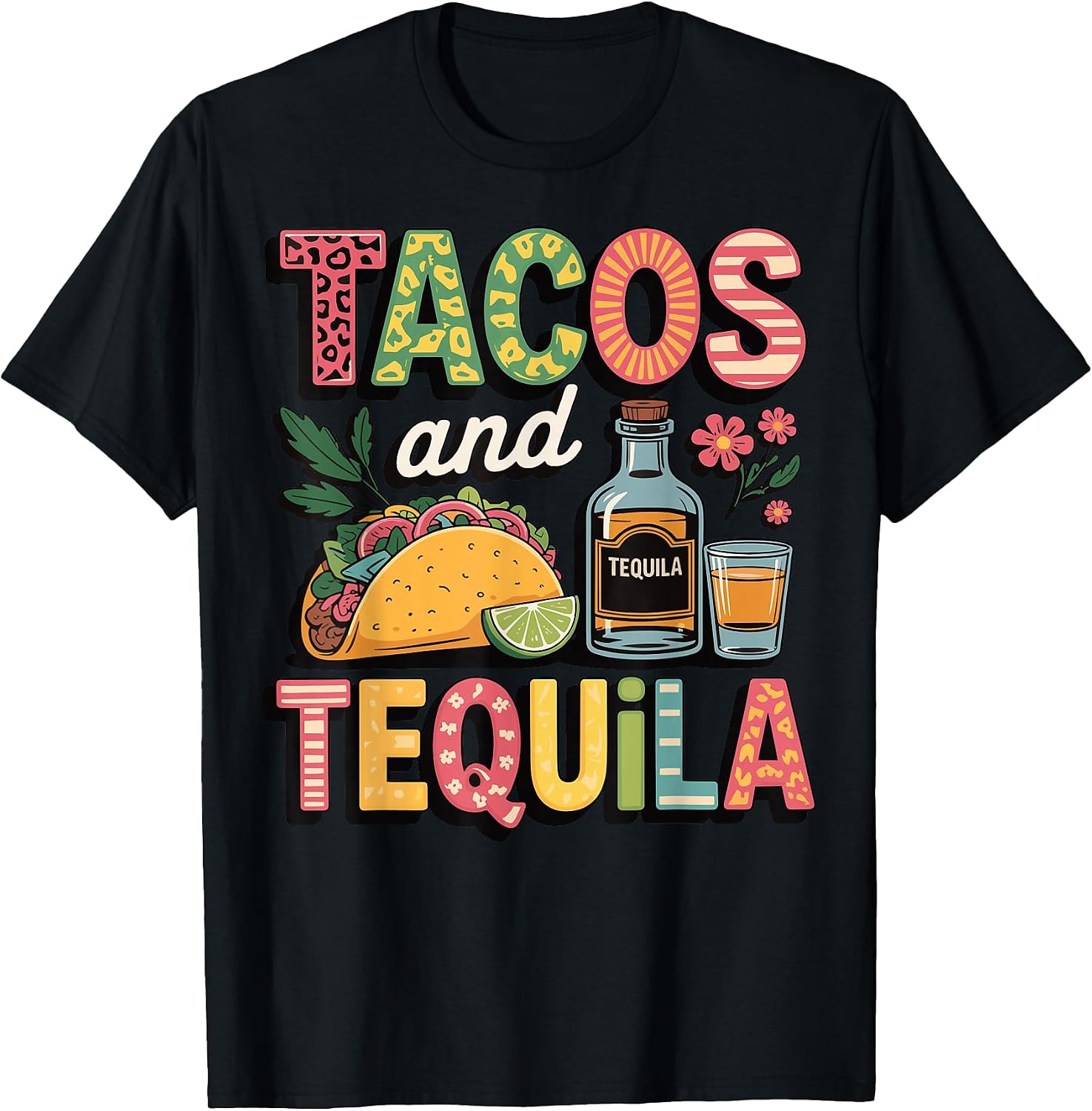 Cinco De Mayo Fiesta Tacos Tequila Drinking